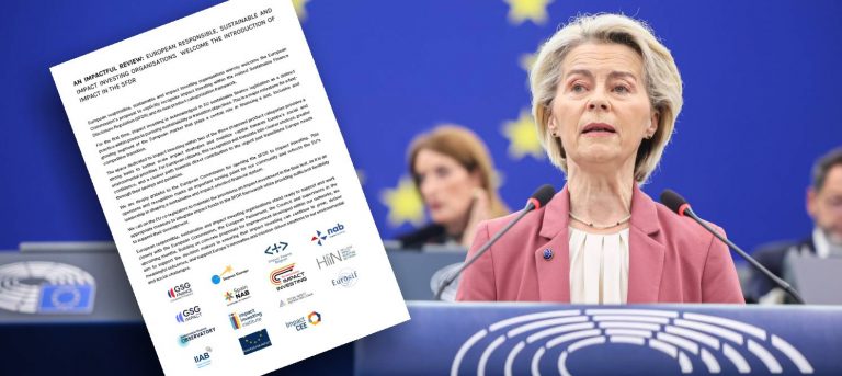 European impact organisations support the recognition of Impact Investing in EU’s SFDRegulation